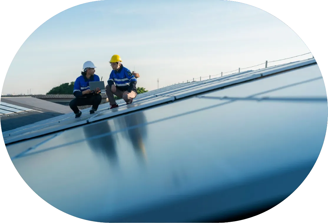 太陽光発電パネル設置工事