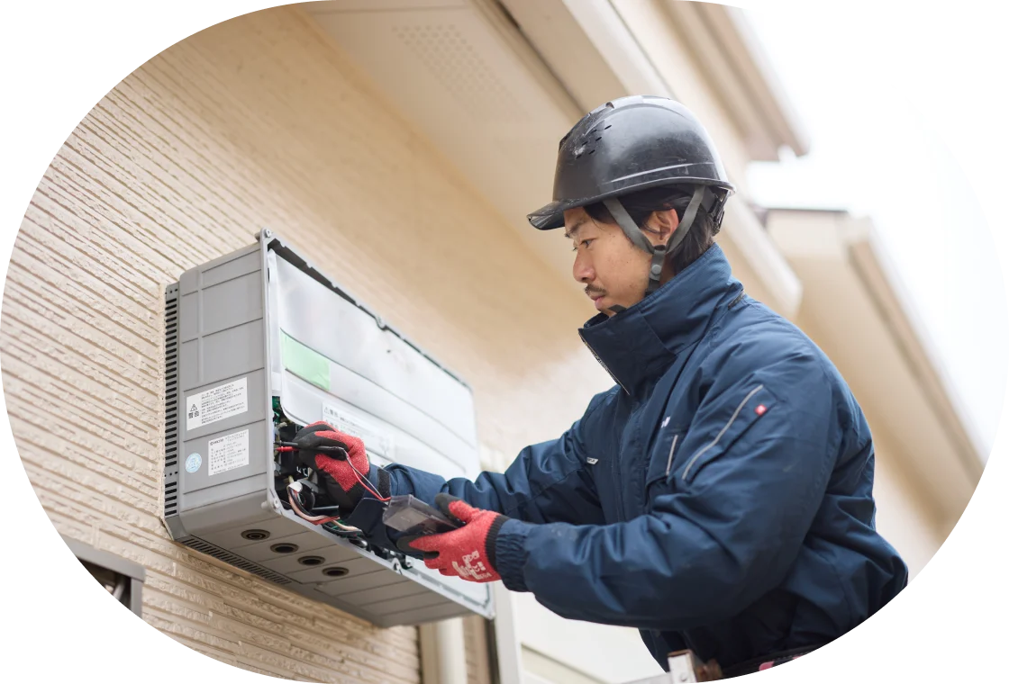 リコアスの自社一貫施工