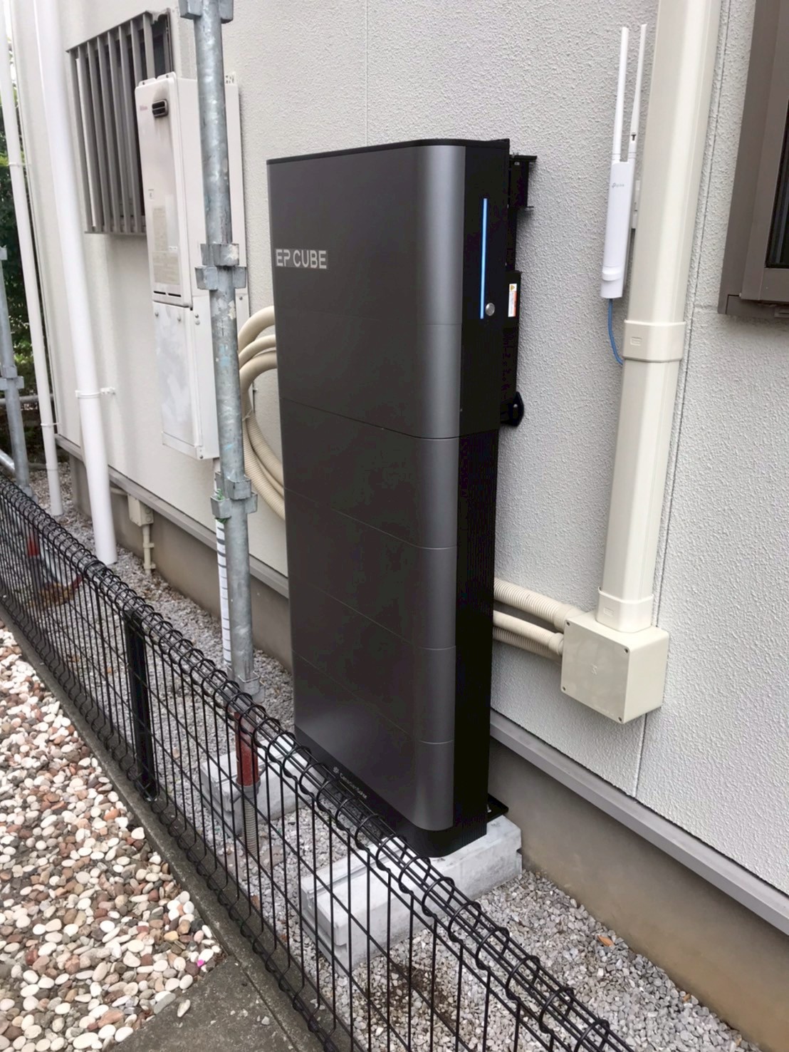 東京都日野市O様　ｶﾅﾃﾞｨｱﾝ4.36ｋW太陽光+ｶﾅﾃﾞｨｱﾝEPCube13.3kWh蓄電池設置工事