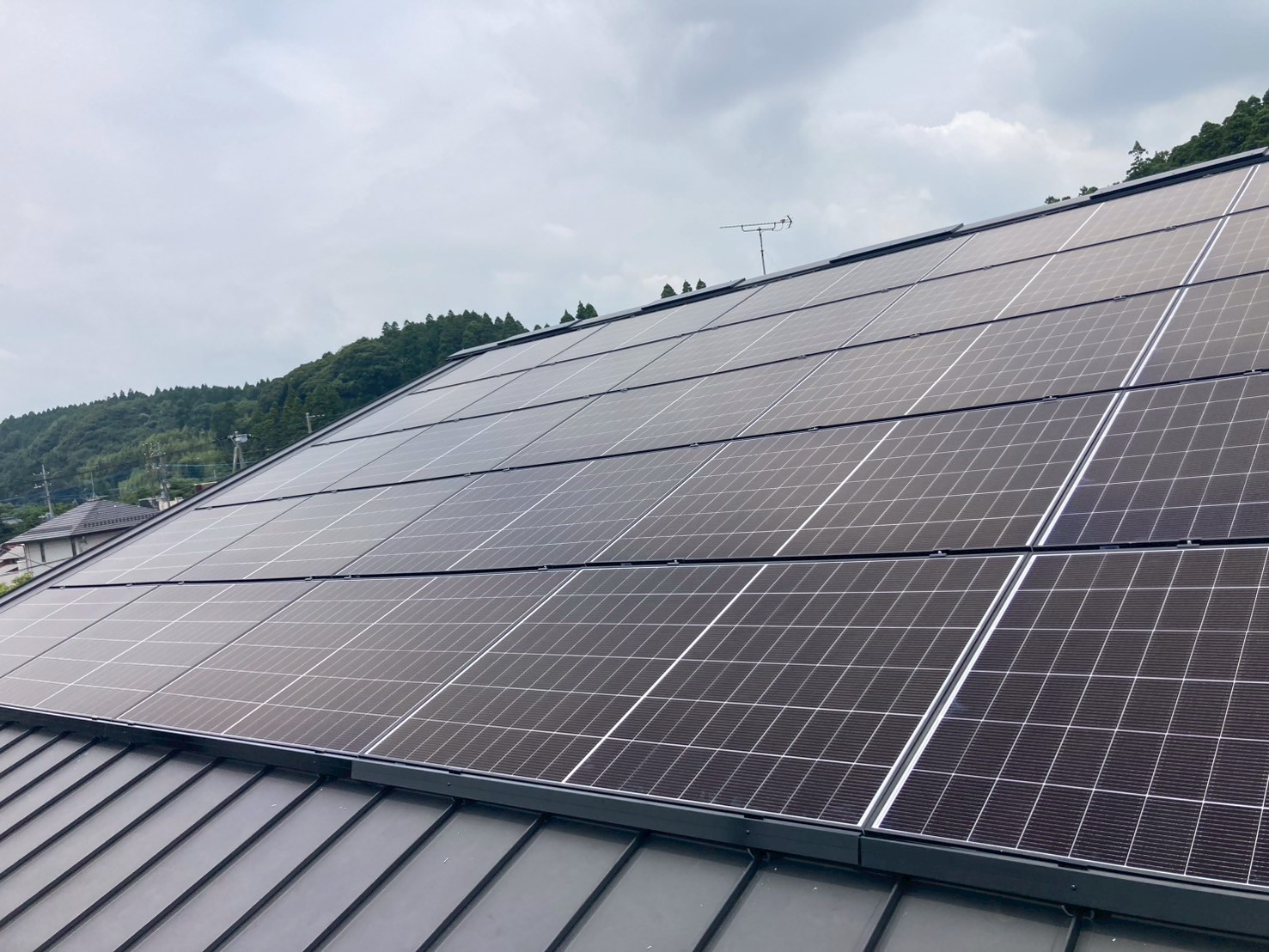 千葉県東金市N様　ネクストエナジー10.875kW太陽光435W+長州産業スマートマルチ12.7kWh（全負荷）蓄電池設置工事