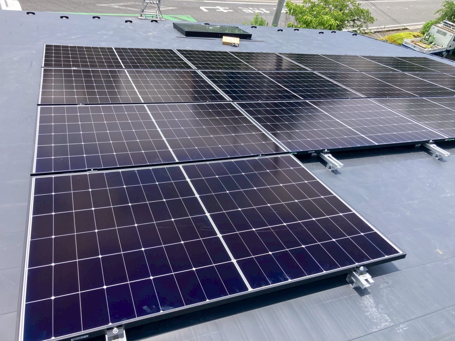 千葉県千葉市稲毛区O様　ハンファ6.16kW太陽光発電システム設置工事