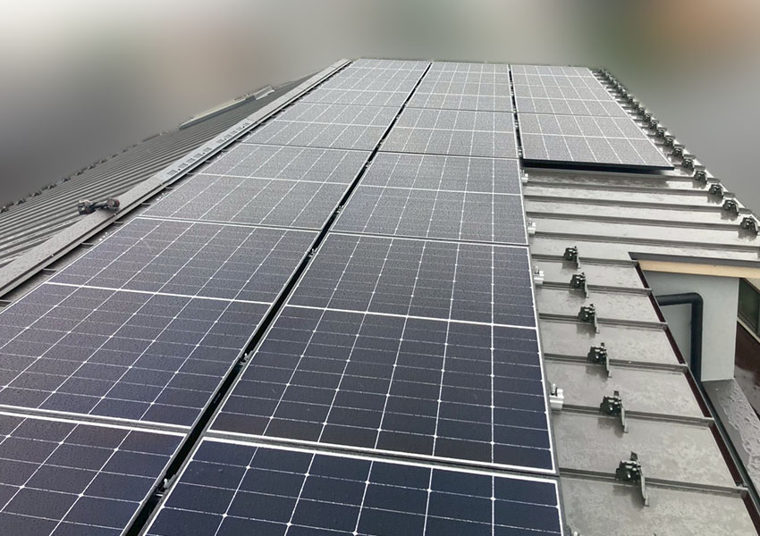 【東京都世田谷区T様】<br>リライズ6.6kW太陽光発電+長州産業スマートマルチ12.7Kwh（全負荷型）蓄電池設置工事