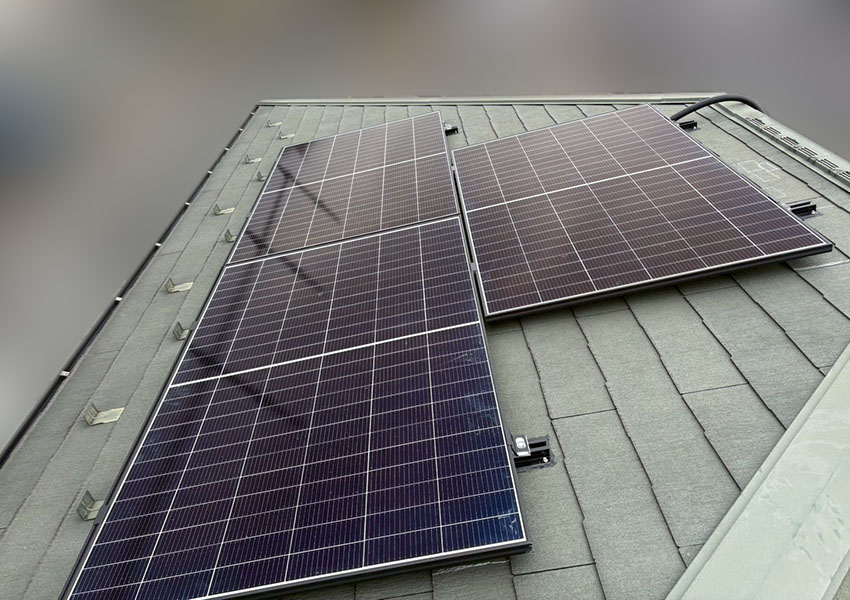 【東京都杉並区S様】<br>カナディアン・ソーラー5.19kW+EP Cube13.3kWh蓄電池設置工事