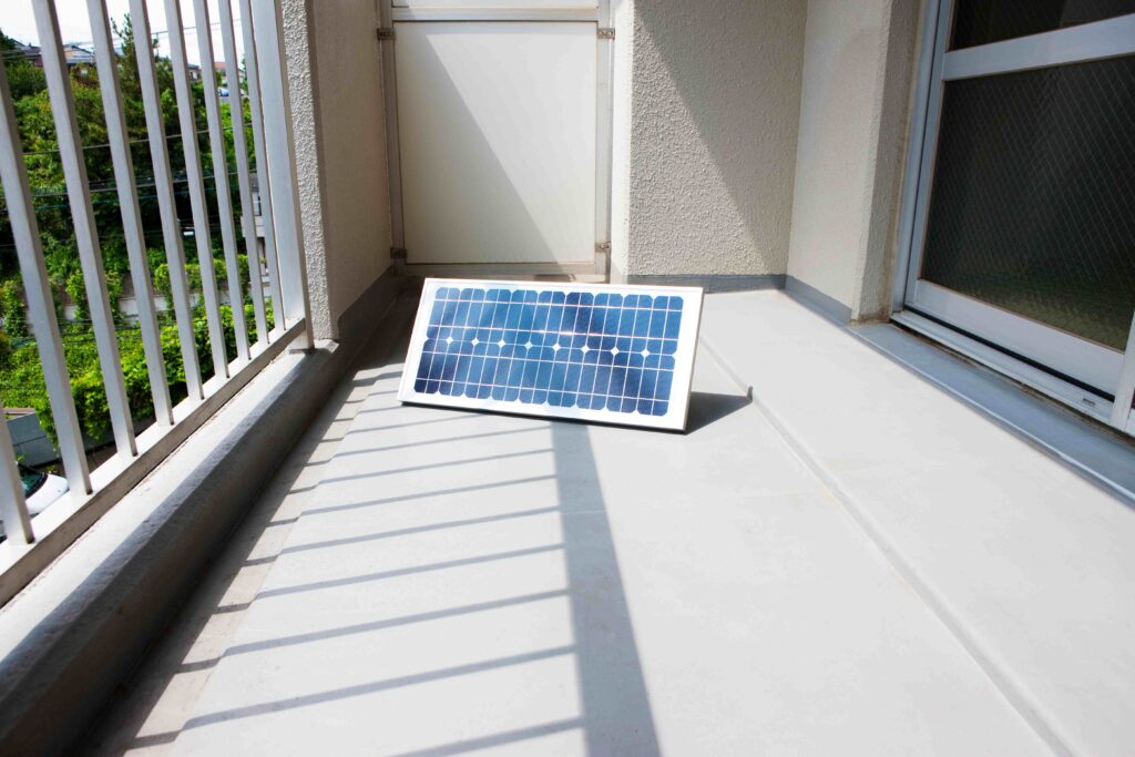 ベランダ 太陽光発電